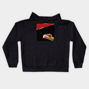 Lady Bug in the Dark Kids Hoodie